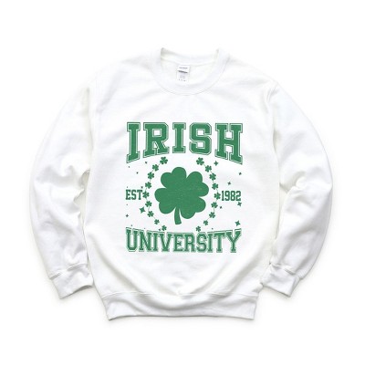 Simply Sage Market Women's Graphic Sweatshirt  Irish University Clover