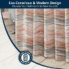 LunaLulinlk 14 Piece Fabric Shower Curtain Set, PEVA Liner & Hooks - 3 of 4