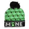 Minecraft Mine Creeper Blocks Boy's Cuff Beanie & Gloves Set - 2 of 4