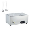 Commercial Food Warmer, 2-Pan Stainless Steel Buffet Bain Marie Steam Table with Adjustable Temperature Control for Catering Restaurants and Parties - 2 of 4
