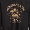Boys' - Disney - Universal Love Graphic Long Sleeve Fleece Sweatshirt - 2 of 4