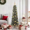 vidaXL Artificial Christmas Tree with 150 LEDs Green 43 x 43 x 150 cm - 2 of 4