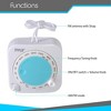 Pyle Waterproof Shower Radio Speaker PSR71 – AM/FM Tuner – Hanging Strap - 3 of 4
