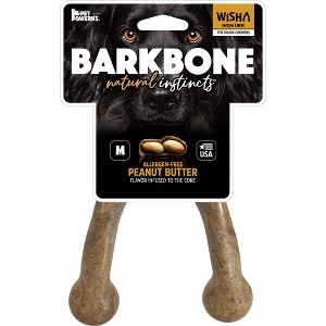 Wish Barkbone Usa Dog Chew - Peanut Butter Flavor - Medium - 1 of 1