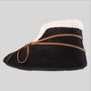 Isotoner Women's Rory recycled Microsuede Bootie Slippers - 2 of 4