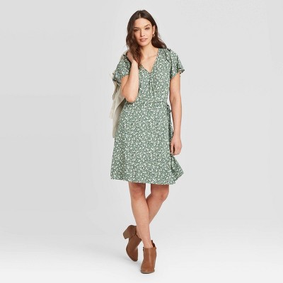 target flutter sleeve dress