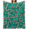 DSANE Christmas Romantic Pattern Christmas Throw Blanket Soft Fleece Christmas Blanket Cozy Flannel Throw for Couch Bed - 2 of 4