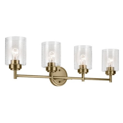 Kichler Lighting Winslow 4 - Light Vanity In Natural Brass : Target