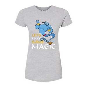 Women's - Disney - Let's Make Some Magic with Genie Fitted Graphic T-Shirt - 1 of 3