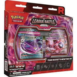 Pokemon TCG: Team Rocket’s Mewtwo ex League Battle Deck - 60 Cards - 1 of 3