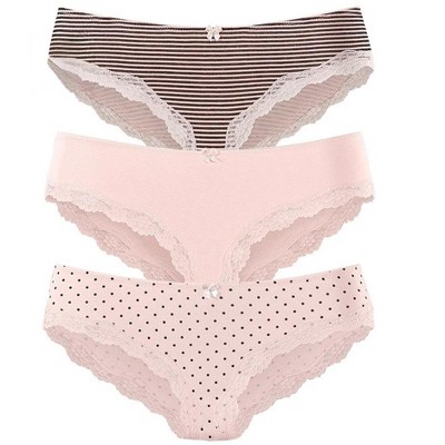 Women's 3 Pack Comfy Bikini Briefs - LASCANA