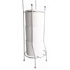 Home Mart Goods 26" Tall - Silver Metal Toilet Paper Storage Stand Holder - 4 of 4