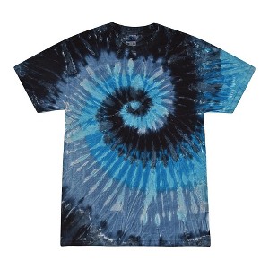 Tie Dye T-Shirts, 100% Cotton Cute Trendy Tie Dye Shirts for Men, Women, Teens, Youth, Girls & Boys, Evening Sky, M - 1 of 2