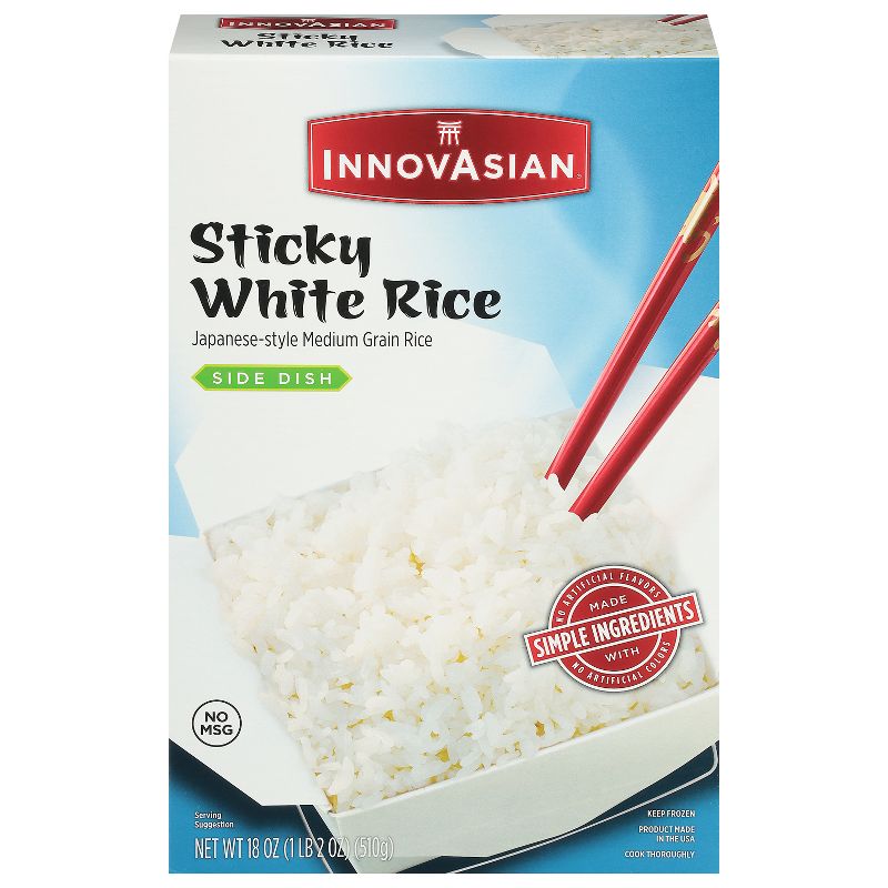 InnovAsian Frozen Sticky White Rice - 18oz, 1 of 10