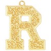 Bright Creations 26 Pack Alphabet Letter Pendants Necklace Charms A to Z, Gold 0.8 x 0.6 inches - 4 of 4