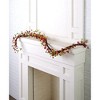 The Lakeside Collection Harvest Accent Tabletop or Centerpiece Garland with Pumpkin Appliques - 2 of 4