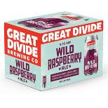 Great Divide Wild Raspberry Ale - 6pk/12 fl oz Cans