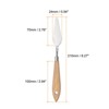 Unique Bargains Stainless Steel Pointy Wood Handle Painting Mixing Knife 4 Pcs - 2 of 4