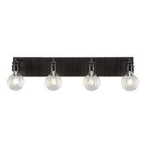 Toltec Lighting Edge 4 - Light Vanity in  Espresso - 1 of 1