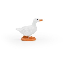 Collectible Wildlife Gifts | Duck, White, Very Nice Plastic Reproduction  1 1/2"    F4156 B140 - 1 of 1