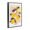 Stupell Industries Fruit Market Lemon Branch Framed Giclee Art, Black, 20" x 30" - 2 of 4