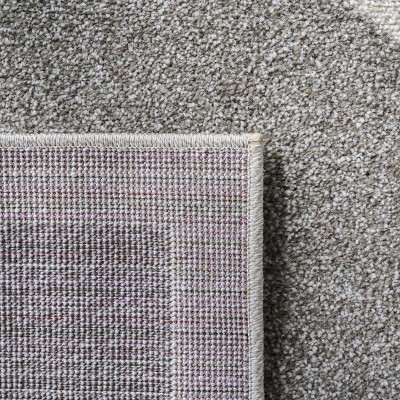 Gray Geometric Reversible Synthetic Area Rug