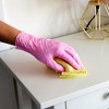 FifthPulse Disposable Vinyl Exam Gloves, Pink, Box of 100 - Powder-Free, Latex-Free, 3-Mil Thickness - 4 of 4