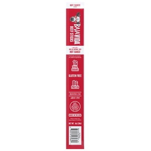 Baja Vida Hot Sauce Beef Stick - Case of 16/1 oz - 1 of 3