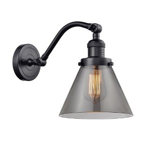 Cone - 1 Light Wall Sconce In Industrial Style-11.5 Inches Tall and 8 Inches Wide - 1 of 1