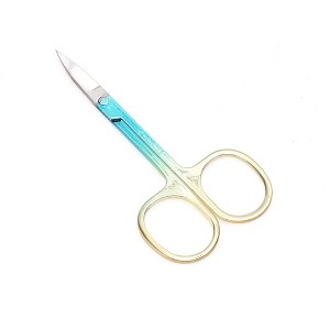 Unique Bargains Women 2.0A Scissors Eyebrow Trimmer Scissors 1 Pc - 1 of 3