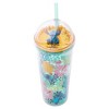 Silver Buffalo Disney Lilo & Stitch Aloha 24oz Dome Top Travel Tumbler With Straw - 2 of 4
