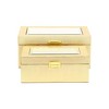 Cheung's Liniva Vinyl Woven Pattern Mirrored Box Set - Gold - 3 of 3