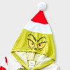 Kids' The Grinch Christmas Long Sleeve Union Suit - Green - 3 of 3