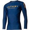 Tatami Fightwear Katakana Long Sleeve Rashguard - Navy - 4 of 4