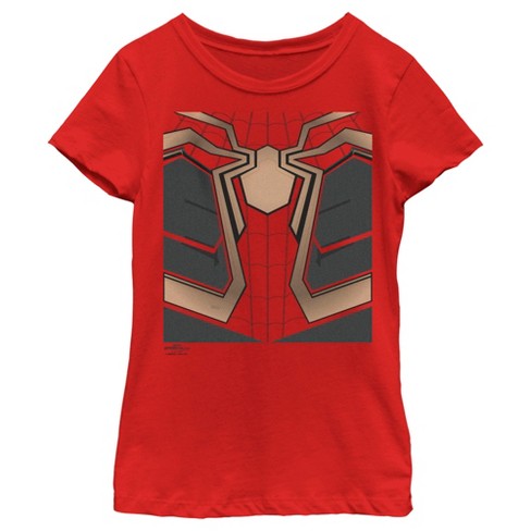 Girl's Marvel Spider-man: No Way Home Iron Suit T-shirt : Target