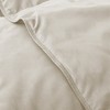 Peace Nest All-Season Medium Warmth Solid Pattern Duvet Insert White Goose Feather Comforter - 2 of 4