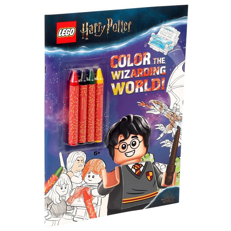 Lego Harry Potter: Color the Wizarding World - (Coloring & Activity with Crayons) by  Ameet Publishing (Paperback), 2 of 8