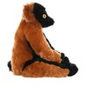 Wild Republic Cuddlekins Red Ruffed Lemur Stuffed Animal, 12 Inches - 4 of 4