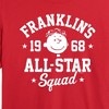 Women's - Peanuts - Franklins All Star Squad Cropped Graphic T-Shirt - 2 of 4