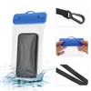 Unique Bargains Inflatable Mobile Waterproof Bag 4.92"x9.65" 2 Pcs - 3 of 4
