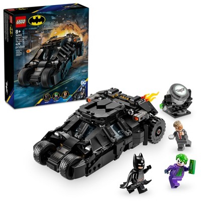 LEGO DC Batman Tumbler vs. Two-Face & The Joker Batmobile Toy Building Set 76303