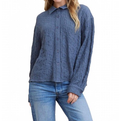 Women's Textured Fabric Top - Jodifl