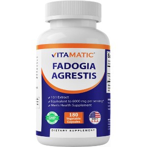 Fadogia Agrestis 600mg - 180 Veg Capsules - 1 of 4