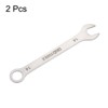 Unique Bargains 3Cr13 Stainless Steel Metric Thin Combination Wrenches 2 Pcs - 3 of 4