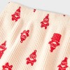 Baby Boys' 2pc Christmas Holiday Santa in Chimney Long Sleeve Ribbed Henley and Jogger Pants Set - Cat & Jack™ Cream - 4 of 4