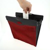 Unique Bargains Car Trash Can Portable Back Seat Trash Bin 12.2" Length 11.4" Width 10.2" Height Red 1 Pc - 4 of 4