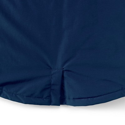 Lands' End Men's Big and Tall Squall Waterproof Insulated Parka - 4X Big Tall - Deep Sea Navy — фото 7