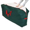 REGALWOVEN 1 Pack Christmas Tree Bag Foldable Clothes Storage Bags, Moving Bags for Clothes, Comforters, Closet Organizers - 4 of 4
