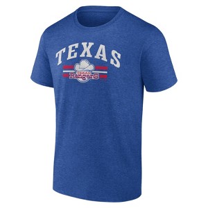 MLB Texas Rangers Men's Bi-Blend Short Sleeve T-Shirt - 1 of 3