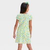 Girls' Short Sleeve Dress - Cat & Jack™ - 2 of 3